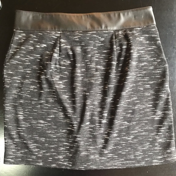 Zip Front Mini Boot Skirt with Faux Leather - Picture 5 of 5